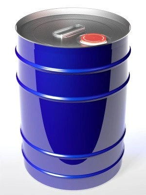 Барабан металлический 25л с крышкой берикап, арт.: БМ 25 с ребром, код: 23788