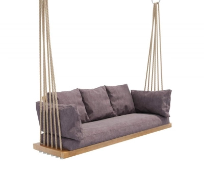 Диван-качели садовые «Лиана» С матрасом и подушками