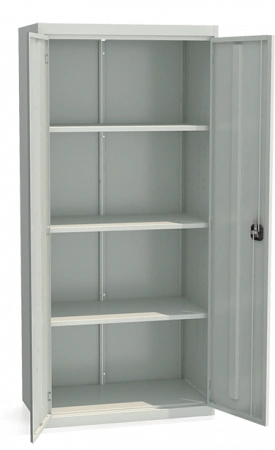 Шкаф архивный ШХА-850(50) 1850x850x500 мм Светло-серый