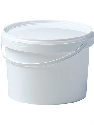 Ведро пластиковое 2,75 литра с крышкой, арт. ВП 2,75к, код: 24361