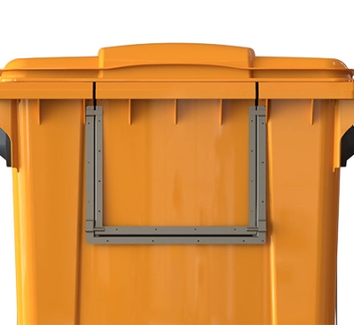 Клапан на передней стенке бака Оранжевый