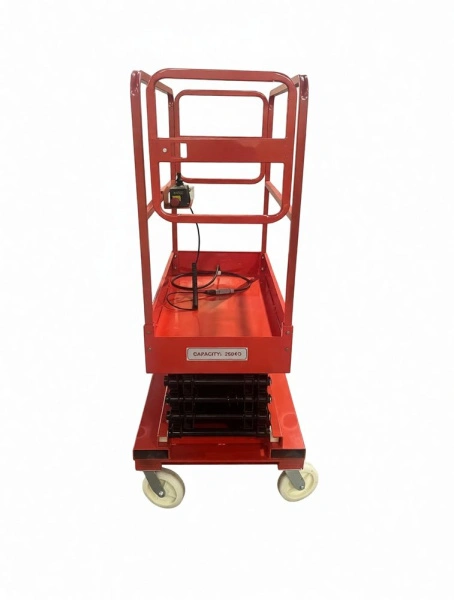 Подъемник ножничный самоходный 240 кг 4/6 м TOR GTJZ DC аккумуляторный