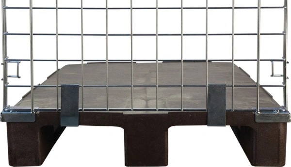 Контейнер металлический оцинкованный на паллете 1200х800х1030 мм, арт. КМБ, код: 08552