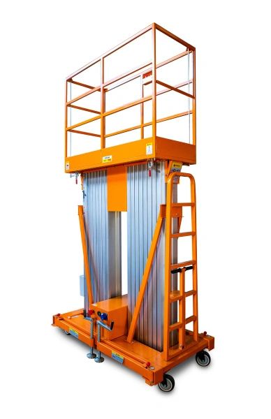 Подъемник мачтовый аккумуляторный 200 кг 14/16 м TOR GTWY14-200S DC 2-мачтовый