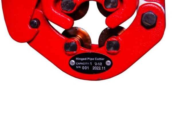 Труборез с хомутной защелкой TOR GH2S для стальных труб 1/2"- 2 1/2"