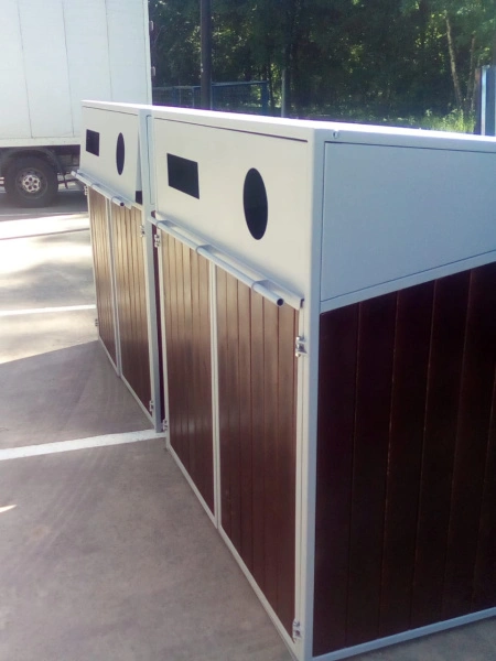 Контейнерный шкаф «Модуль» Ангарская сосна