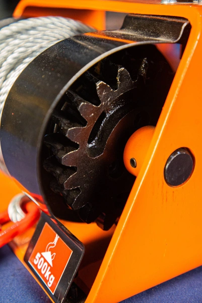 Лебедка ручная червячная TOR ЛРЧ 500 (VS) 0,5 т 25 м