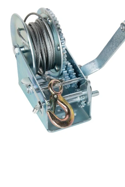 Лебедка ручная TOR ЛФ-3000 (FD) г/п 1,3 т длина троса 10 м