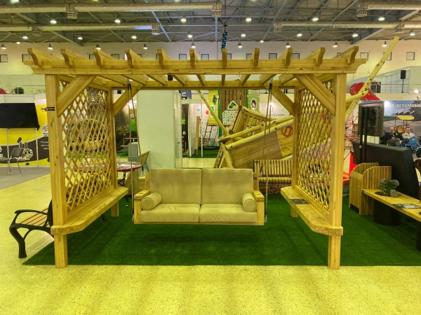 Пергола-качели «Багамы» Ангарская сосна