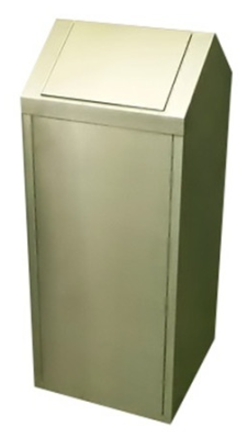 Урна Эклипс, 400х400х970 мм, шлифованная, с емкостью 70 л