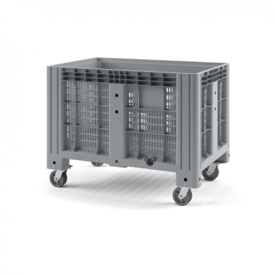 Контейнер iBox 1200х800х800 на колесах с пробкой 1"