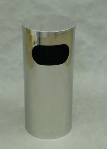 Урна Тополь, 380х830 мм, пол/шлиф, 50 л