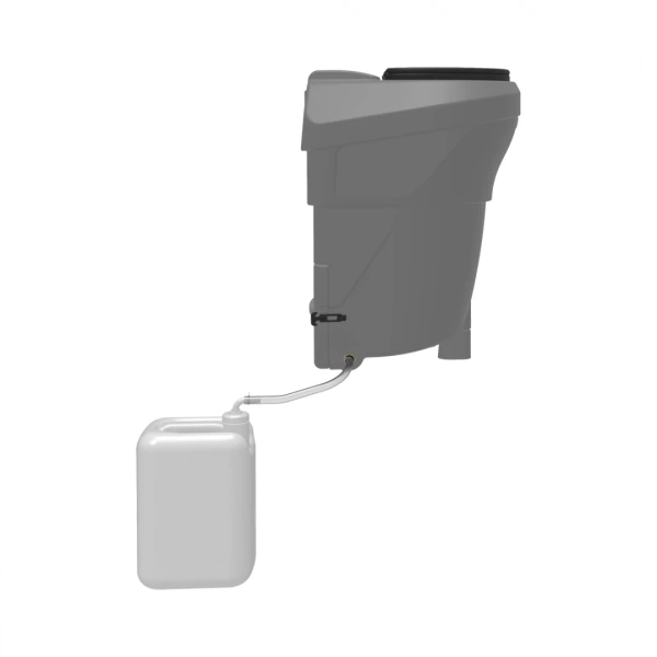 Компостный туалет "Rostok" серый