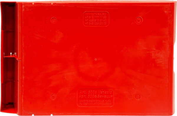 Ящик Venezia 500х310х250 PP, черный антистатичный, арт. 5006 ESD, код: 12775