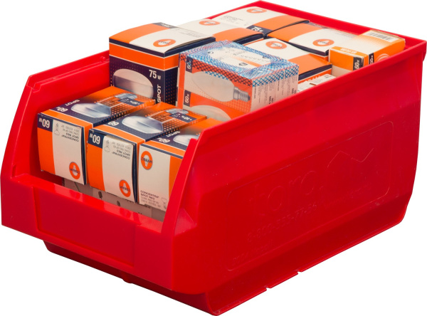 Ящик Napoli 400х230х200 PP, черный антистатичный, арт. 5004 ESD, код: 12773